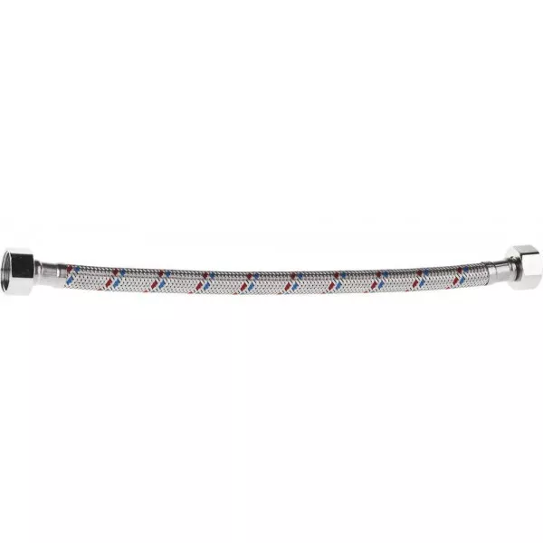 Подводка гибкая STAYER для воды, оплетка из нержавеющей стали, г/г 1/2" - 0,3м 51015-G/G-030 купить в Нягани