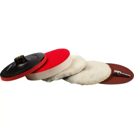 Набор ЗУБР &quot;ЭКСПЕРТ&quot; насадки полировальные для дрели/УШМ, 180мм, 7шт 3591-180-H7 купить в Нягани