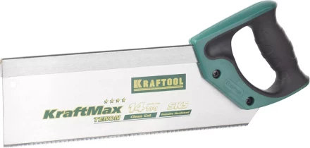 Ножовка с обушком для стусла (пила) KRAFTOOL &quot;KraftMax&quot; TENON, 14 /15 TPI, 300 мм, специальный зуб 15228-30 купить в Нягани