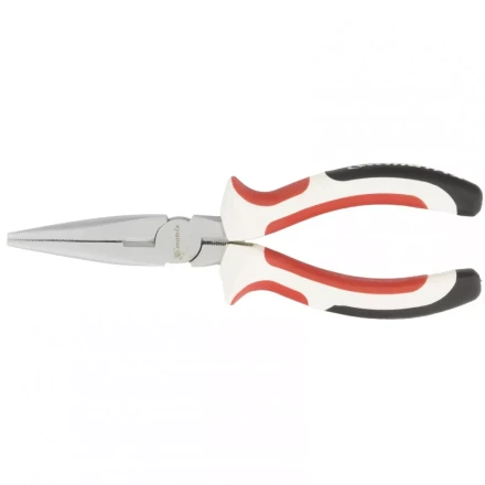 Длинногубцы White Nickel 160 мм прямые никелированные трехкомпонентные рукоятки MATRIX 17188 купить в Нягани