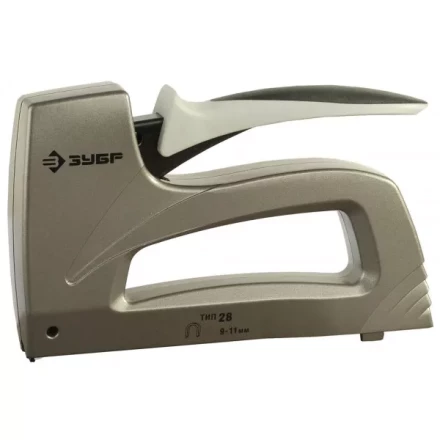 Степлер ЗУБР кабельный цельнометаллический корпус, тип 28, 9-11мм, диаметр кабеля 4,5мм 31579 купить в Нягани