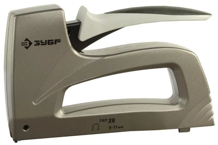 Степлер ЗУБР кабельный цельнометаллический корпус, тип 28, 9-11мм, диаметр кабеля 4,5мм 31579 купить в Нягани