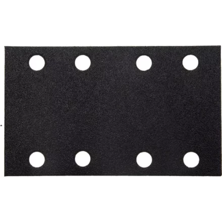 Лист шлиф. универс. URAGAN &quot;Оптимал. для тверд. пород дерева&quot; 8 отв. по линии, на липучке, для ПШМ, P80, 80х133мм, 10шт 907-22111-080-10 купить в Нягани