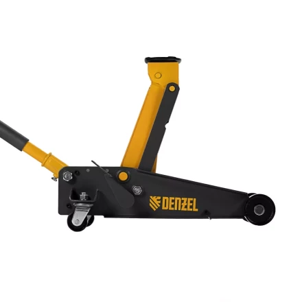 Домкрат гидравлический подкатной 3 т, с фиксатором, быстрый подъем, 135-480 мм, профессиональный Denzel 51138 купить в Нягани