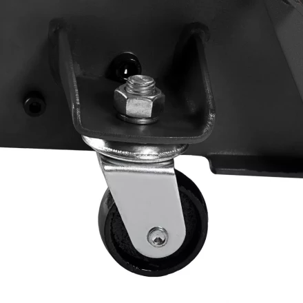 Домкрат гидравлический подкатной 3 т, с фиксатором, быстрый подъем, 135-480 мм, профессиональный Denzel 51138 купить в Нягани