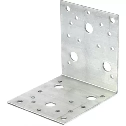 Крепежный уголок 2,5мм КU 105x105x90 мм Россия Сибртех 464063