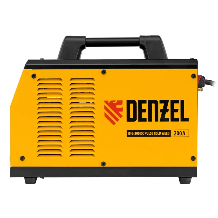 Аппарат инвертор. аргонодуговой сварки ITIG-200 DС Pulse Cold Weld, 200 А, ПВ 60%// Denzel 94329 купить в Нягани