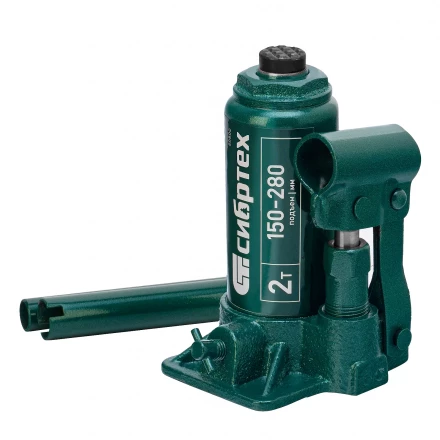 Домкрат гидравлический бутылочный Сибртех 50800, 2 т, 150-280 мм купить в Нягани