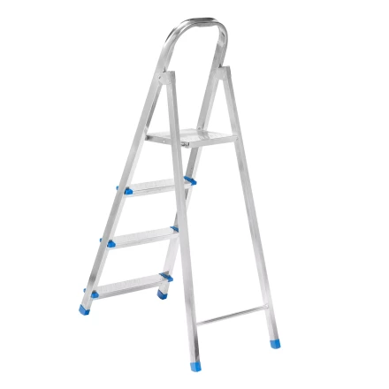 Стремянка Сибртех 97836, 4 ступени, стальная, оцинкованная купить в Нягани