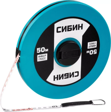 Мерная лента СИБИН фиберглассовая, 50м 34154-50 купить в Нягани
