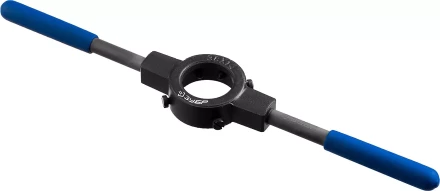 Плашкодержатель ЗУБР &quot;ПРОФЕССИОНАЛ&quot; со стопорными винтами, сталь 45, посадочный диаметр - 38 мм, высота -11 мм, общая длина - 315 мм 28150-38 купить в Нягани