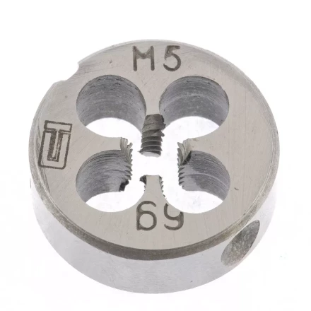 Плашка М5 х 0,5 мм СИБРТЕХ 77010 купить в Нягани