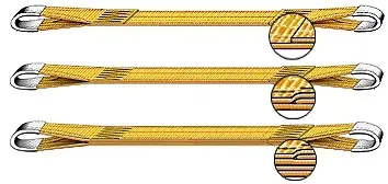 Строп текстильный петлевой СТП-2 т L=1 м SF6 50 мм купить в Нягани