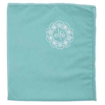 Салфетка из микрофибры для оптики стекол и зеркал бирюзовая 350х300 мм Elfe 92311 купить в Нягани