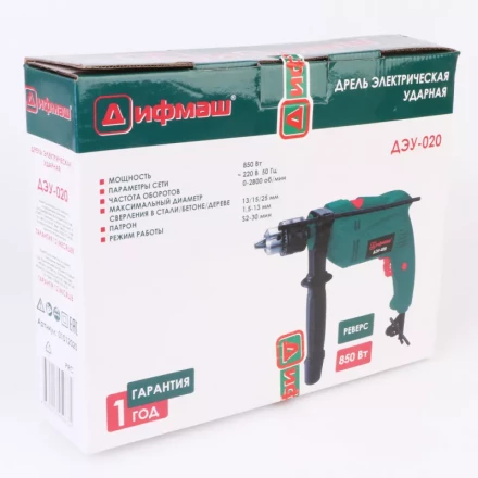 Ударная дрель Дифмаш ДЭУ-020 купить в Нягани