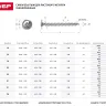 Саморезы ЗУБР с прессшайбой по листовому металлу до 0,9мм, PH2, 4,2х16мм, ТФ1, 550шт 4-300191-42-016 купить в Нягани