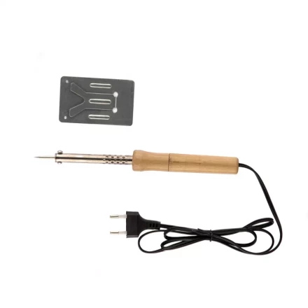 Паяльник с ручкой из дерева 30 Вт 220 В Sparta 913101 купить в Нягани