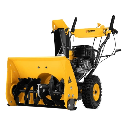 Гибридная снегоуборочная машина с функц. подметания SWB-800, 212 сс, руч. старт, 2 насадки// Denzel 97662 купить в Нягани