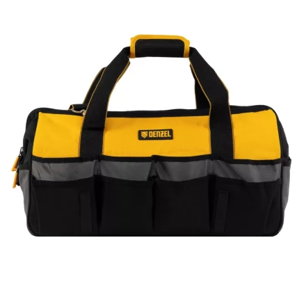 Сумка для инструмента, 500х245х300 мм, 20 карман.,съемный органайз. 10 карман.,наплеч. рем.// Denzel 90293 купить в Нягани