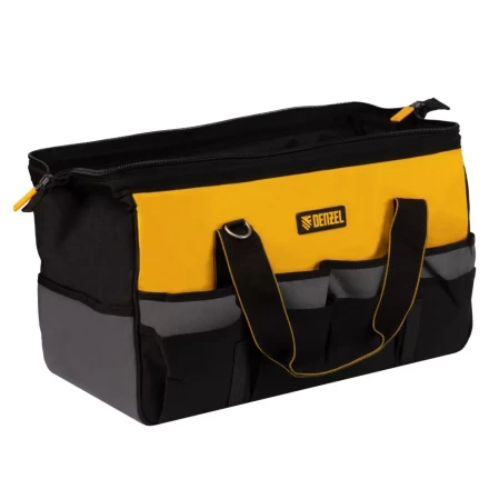 Сумка для инструмента, 500х245х300 мм, 20 карман.,съемный органайз. 10 карман.,наплеч. рем.// Denzel 90293 купить в Нягани