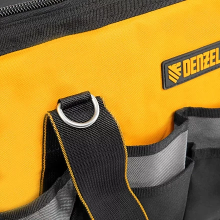 Сумка для инструмента, 500х245х300 мм, 20 карман.,съемный органайз. 10 карман.,наплеч. рем.// Denzel 90293 купить в Нягани