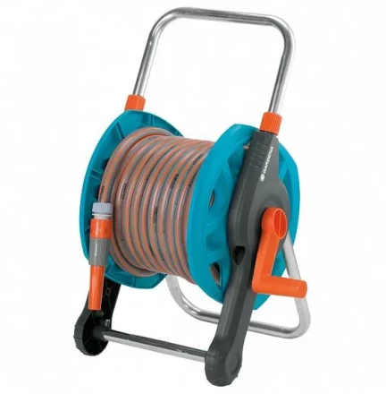 Катушка Classic 50 со шлангом и комплектом фитингов для подключения GARDENA купить в Нягани