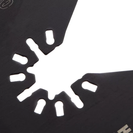 Насадка для МФИ отрезная полукруг Denzel 782301, HSS, по металлу и дереву, 80 мм х 1,2 мм, мелкий зуб купить в Нягани