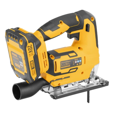 Лобзик аккумуляторный CJH-20-80, Li-Ion, 20 В// Denzel 27205 купить в Нягани