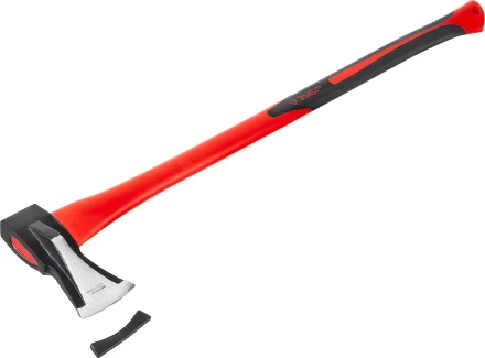 Топор- колун ЗУБР &quot;МАСТЕР&quot; кованый с двухкомпонентной фиберглассовой рукояткой, &quot;ушастый&quot;, 2кг/880мм 20616-20 купить в Нягани