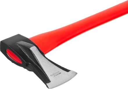 Топор- колун ЗУБР &quot;МАСТЕР&quot; кованый с двухкомпонентной фиберглассовой рукояткой, &quot;ушастый&quot;, 2кг/880мм 20616-20 купить в Нягани