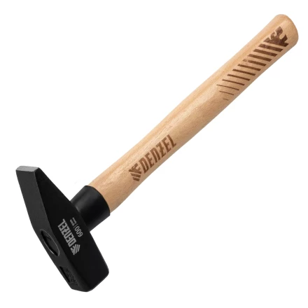 Молоток слесарный, 600 г Denzel, кованый квадратный боек, буковая рукоятка, 10431 купить в Нягани