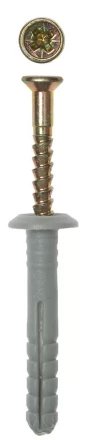 Дюбель-гвоздь ЗУБР полипропиленовый, грибовидный бортик, 6 x 60 мм, 6 шт 4-301356-06-060 купить в Нягани