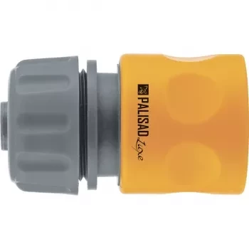 Соединитель пластмассовый быстросъемный для шланга 3/4 однокомпонентный PALISAD LUXE 66257 купить в Нягани