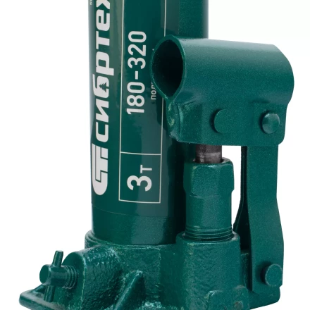 Домкрат гидравлический бутылочный Сибртех 50801, 3 т, 180-320 мм купить в Нягани