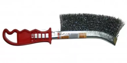 Щетка металлическая с пластиковой ручкой Энкор 51600 купить в Нягани