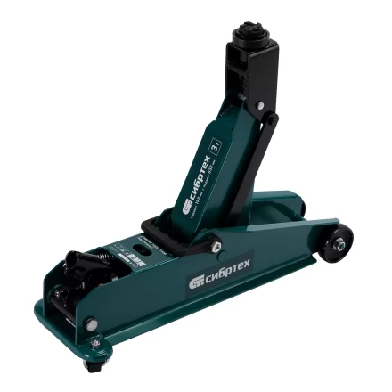 Домкрат гидравлический подкатной Сибртех 50841, 3 т, 192-532 мм, SUV купить в Нягани