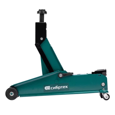 Домкрат гидравлический подкатной Сибртех 50841, 3 т, 192-532 мм, SUV купить в Нягани