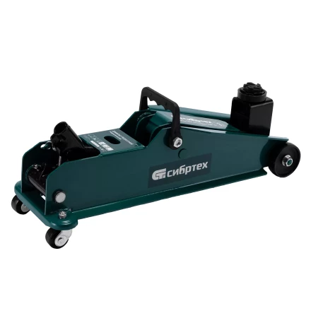 Домкрат гидравлический подкатной Сибртех 50841, 3 т, 192-532 мм, SUV купить в Нягани