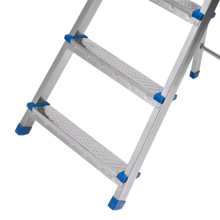Стремянка Сибртех 97837, 5 ступеней, стальная, оцинкованная купить в Нягани