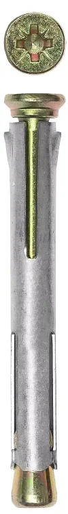 ЗУБР. Анкер рамный с потайной головкой, Pz, 10,0х132мм, ТФ3, 30шт 4-302233-10-132 купить в Нягани
