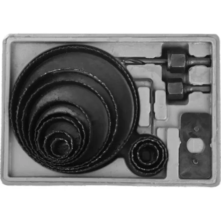 Набор STAYER &quot;MASTER&quot;: Коронки по дереву, d=19, 22, 28, 32, 38, 44, 51, 64, 76, 88, 102, 127мм, 15предметов 29600-H15 купить в Нягани