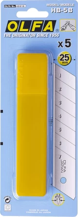 Лезвие OLFA сегментированное, 25х126х0,7мм, 5шт OL-HB-5B купить в Нягани