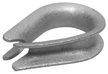 Коуш ЗУБР &quot;МАСТЕР&quot; DIN 6899, оцинкованный, 3мм, 100 шт 4-304495-03 купить в Нягани