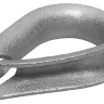 Коуш ЗУБР "МАСТЕР" DIN 6899, оцинкованный, 3мм, 100 шт 4-304495-03 купить в Нягани