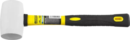 Киянка STAYER &quot;PROFI&quot; резиновая БЕЛАЯ, с фиберглассовой ручкой, 230г 20533-230 купить в Нягани
