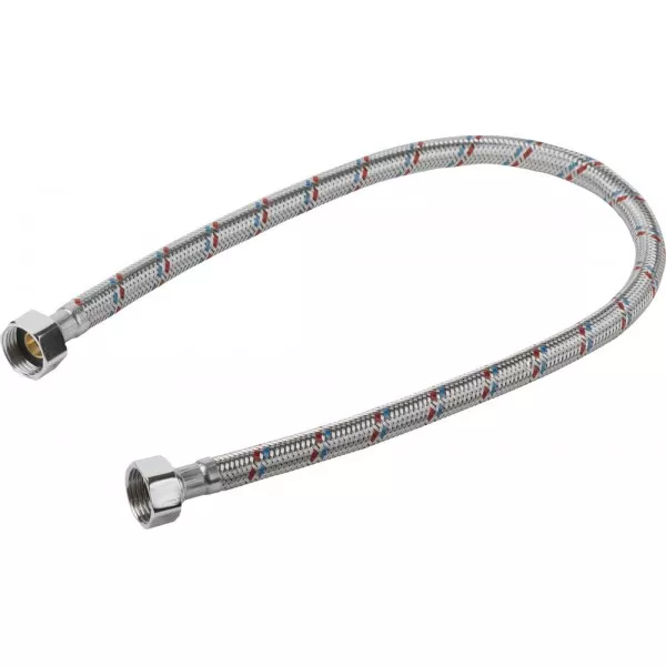 Подводка гибкая STAYER для воды, оплетка из нержавеющей стали, г/г 1/2" - 0,6м 51015-G/G-060 купить в Нягани