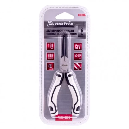Длинногубцы Mini удлиненные 150 мм авторазжим Pro Matrix 17834 купить в Нягани