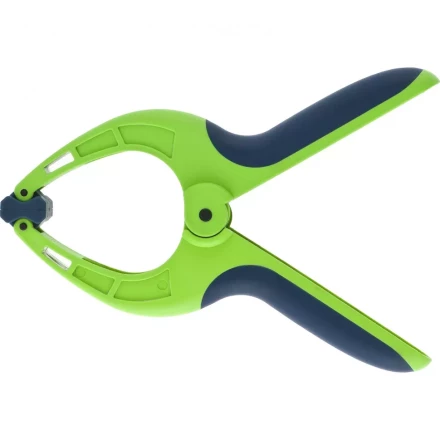 Струбцина клещеобразная 3-3/16 пластиковый корпус двухкомпонентные рукоятки усиленная пружина 82 мм Сибртех 20788 купить в Нягани