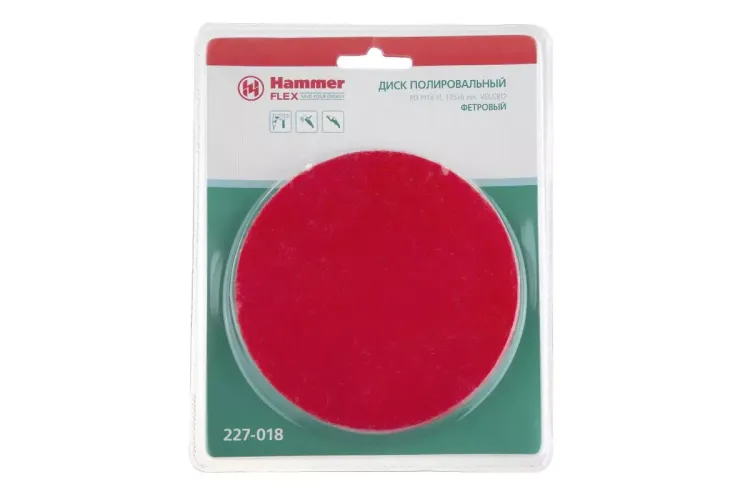 Круг полировальный HAMMER 125 мм (227-018) 1 шт. купить в Нягани
