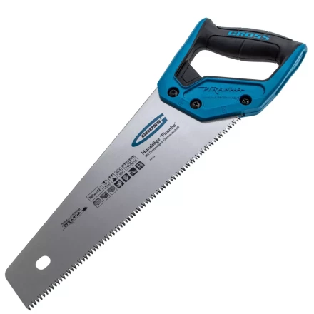 Ножовка по дереву &quot;PIRANHA&quot;, 300 мм, 7 TPI, 3D-зуб, двухкомпонентная рукоятка Gross 24122 купить в Нягани
